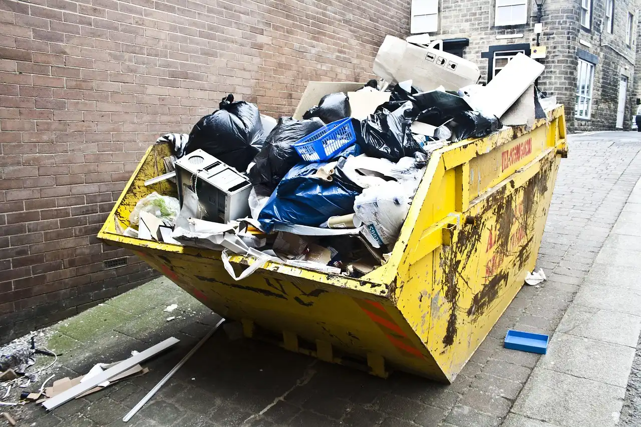 Entsorgung Müll Container Schutt